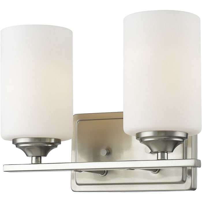 Bordeaux Brushed Nickel Vanity | theLightShop