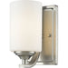 Bordeaux Brushed Nickel Wall Sconce | theLightShop