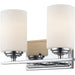 Bordeaux Chrome Vanity | theLightShop
