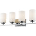 Bordeaux Chrome Vanity | theLightShop