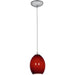 Brandy FireBird Brushed Steel LED Pendant - Pendants