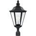 Brentwood Black LED Outdoor Post Lantern - Outdoor Post Lantern