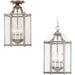 Bretton Brushed Nickel Semi-Flush Mount Convertible Pendant - Pendants