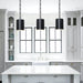 Brian Patrick Flynn for Crystorama Alston 1 Light Matte Black Mini Chandelier - Chandeliers