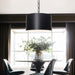 Brian Patrick Flynn for Crystorama Alston 6 Light Matte Black Chandelier - Chandeliers