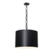 Brian Patrick Flynn for Crystorama Alston 6 Light Matte Black Chandelier - Chandeliers