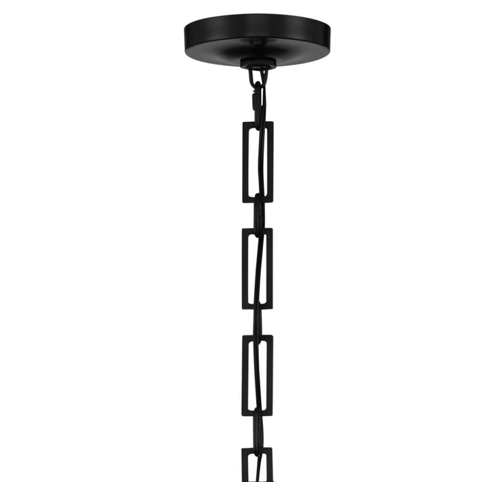 Brian Patrick Flynn for Crystorama Alston 6 Light Matte Black Chandelier - Chandeliers