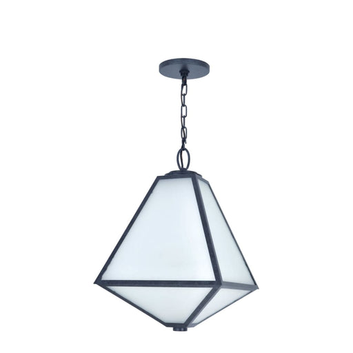 Brian Patrick Flynn for Crystorama Glacier Outdoor 3 Light Black Charcoal Chandelier - Outdoor Pendants