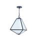 Brian Patrick Flynn for Crystorama Glacier Outdoor 3 Light Black Charcoal Chandelier - Outdoor Pendants