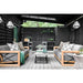 Brian Patrick Flynn for Crystorama Glacier Outdoor 3 Light Black Charcoal Wall Mount - Outdoor Wall Sconces
