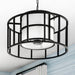 Brian Patrick Flynn for Crystorama Hulton 5 Light Matte Black Chandelier - Chandeliers