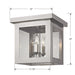 Brian Patrick Flynn for Crystorama Hurley 4 Light Polished Nickel Ceiling Mount - Flushmounts