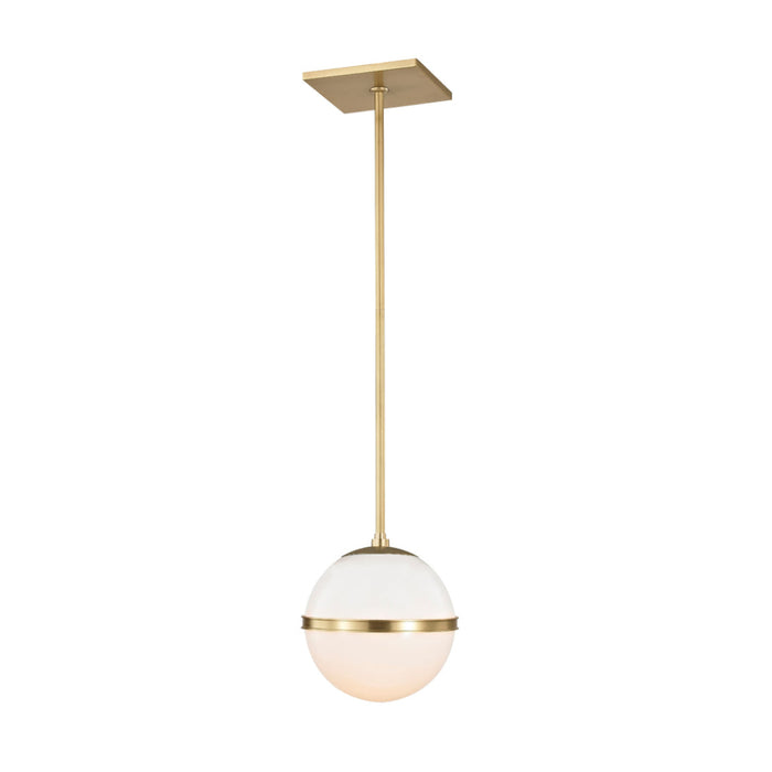 Brian Patrick Flynn for Crystorama Truax 1 Light Aged Brass Mini Chandelier - Chandeliers