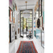 Brian Patrick Flynn for Crystorama Truax 3 Light Aged Brass Chandelier - Chandeliers