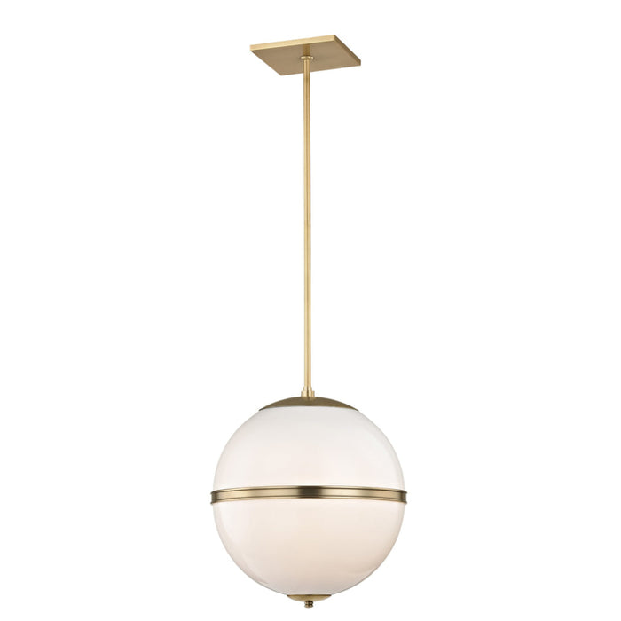Brian Patrick Flynn for Crystorama Truax 3 Light Aged Brass Mini Chandelier - Chandeliers