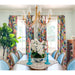 Bridgehampton Crystal 8 Antique Gold Chrome Chandelier - Chandeliers