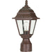 Briton Old Bronze Outdoor Post Light - Outdoor Post Light