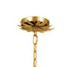 Broche 6 Light Antique Gold Chandelier - Chandeliers