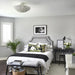 Broche 6 Light Matte White Ceiling Mount - Ceiling Mount
