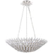 Broche 6 Light Matte White Ceiling Mount - Ceiling Mount