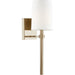 Bromley 1 Light Antique Gold Wall Mount - Wall Sconce