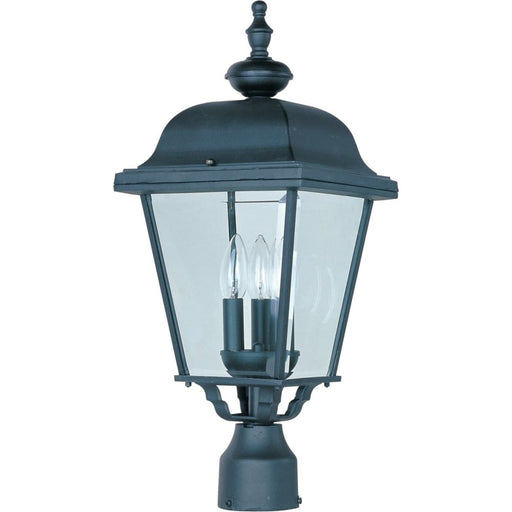 Builder Cast Black Outdoor Pole/Post Mount - Outdoor Pole/Post Mount