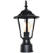 Builder Cast Black Outdoor Pole/Post Mount - Outdoor Pole/Post Mount