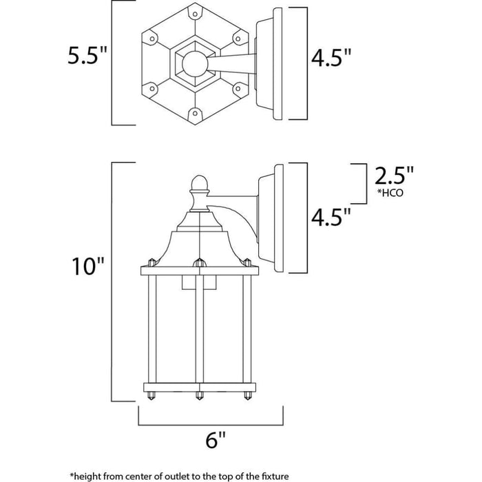 Builder Cast Black Outdoor Wall Mount - Outdoor Wall Mount