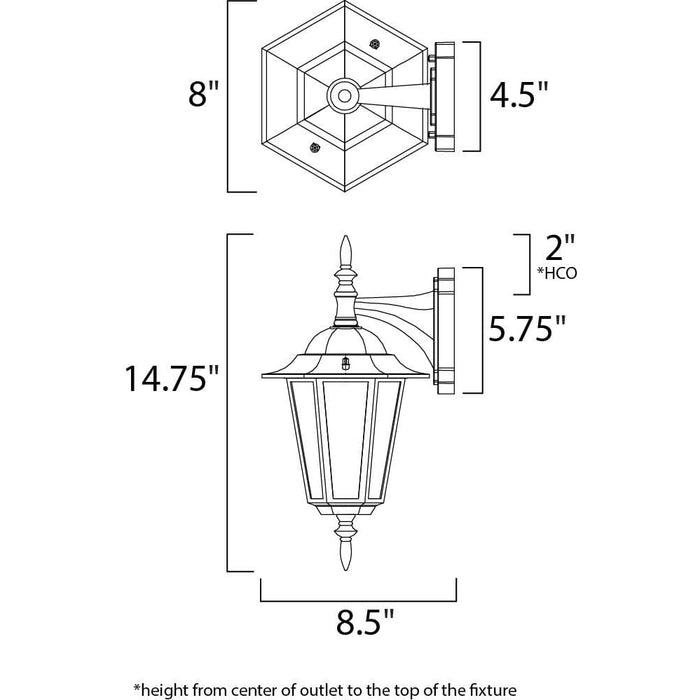 Builder Cast Black Outdoor Wall Mount - Outdoor Wall Mount