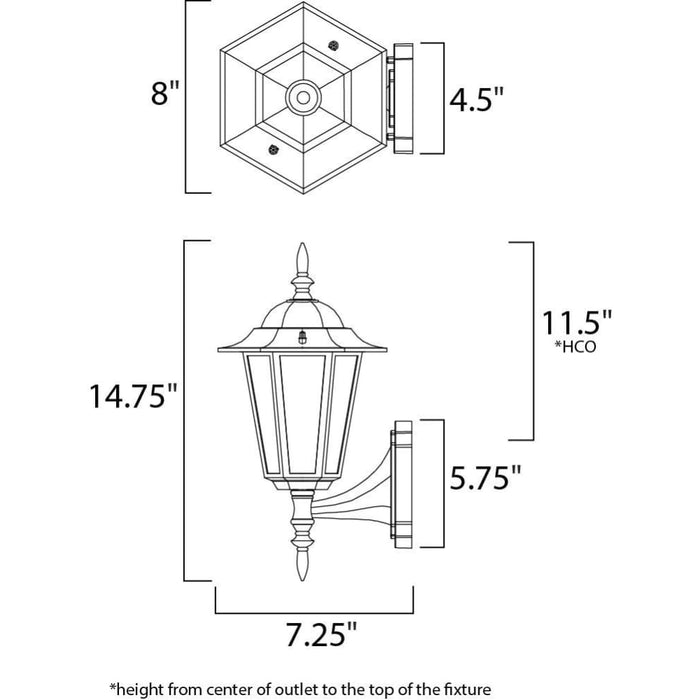 Builder Cast Black Outdoor Wall Mount - Outdoor Wall Mount