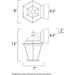 Builder Cast LED E26 Black LED Outdoor Wall Mount - Outdoor Wall Mount