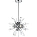 Burst Chrome Chandelier | theLightShop