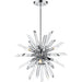 Burst Chrome Chandelier | theLightShop
