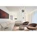 Burst Chrome Chandelier - Chandeliers