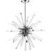 Burst Chrome Chandelier | theLightShop