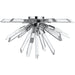 Burst Chrome Flushmount - Flushmounts