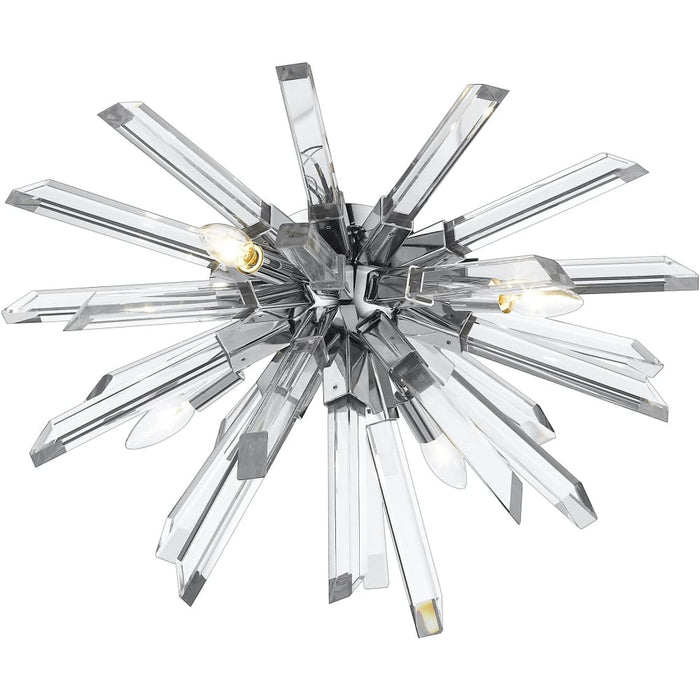 Burst Chrome Flushmount - Flushmounts