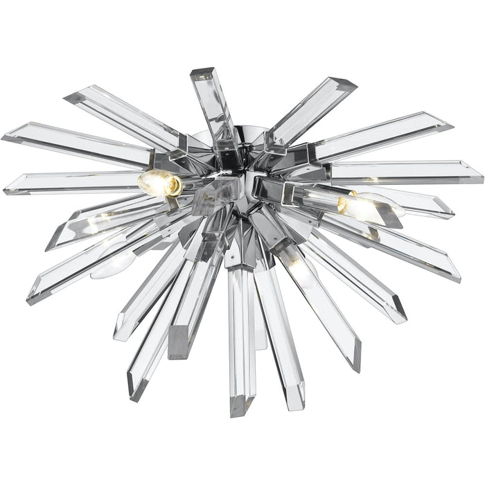 Burst Chrome Flushmount - Flushmounts
