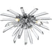 Burst Chrome Flushmount - Flushmounts