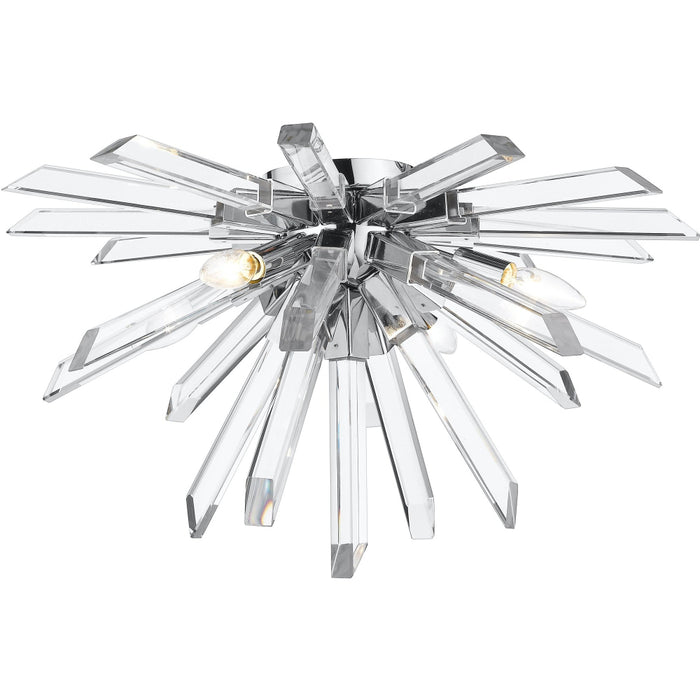 Burst Chrome Flushmount - Flushmounts