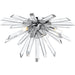Burst Chrome Flushmount - Flushmounts
