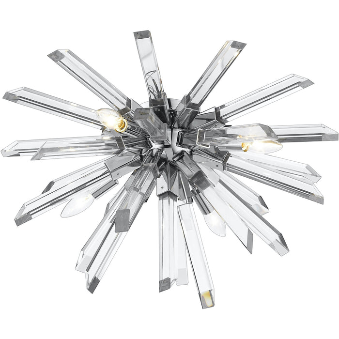 Burst Chrome Flushmount - Flushmounts