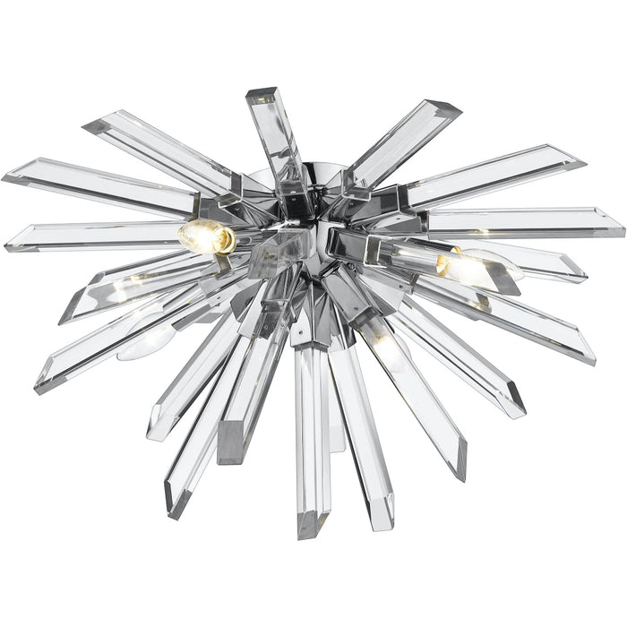 Burst Chrome Flushmount - Flushmounts