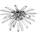 Burst Chrome Flushmount - Flushmounts