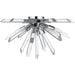 Burst Chrome Flushmount - Flushmounts