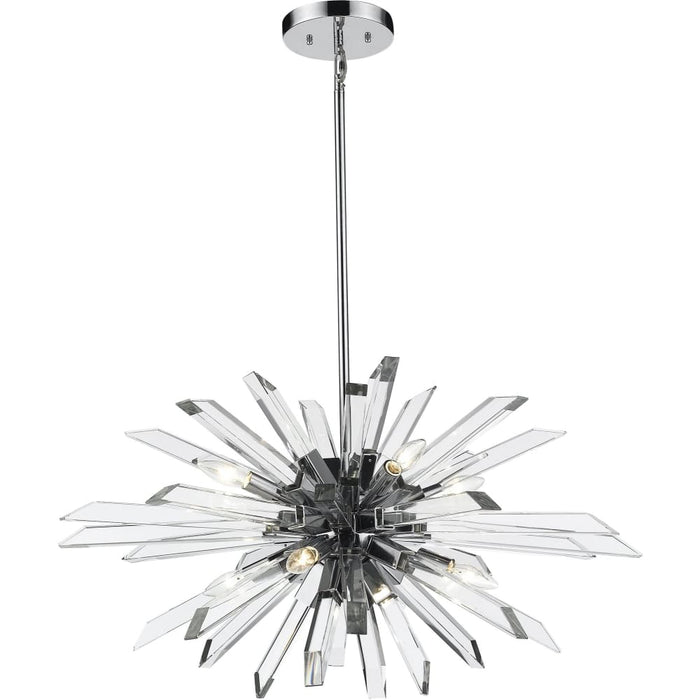 Burst Chrome Island Billiard Pendant | theLightShop