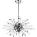 Burst Chrome Island Billiard Pendant | theLightShop
