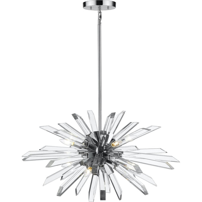 Burst Chrome Island Billiard Pendant | theLightShop
