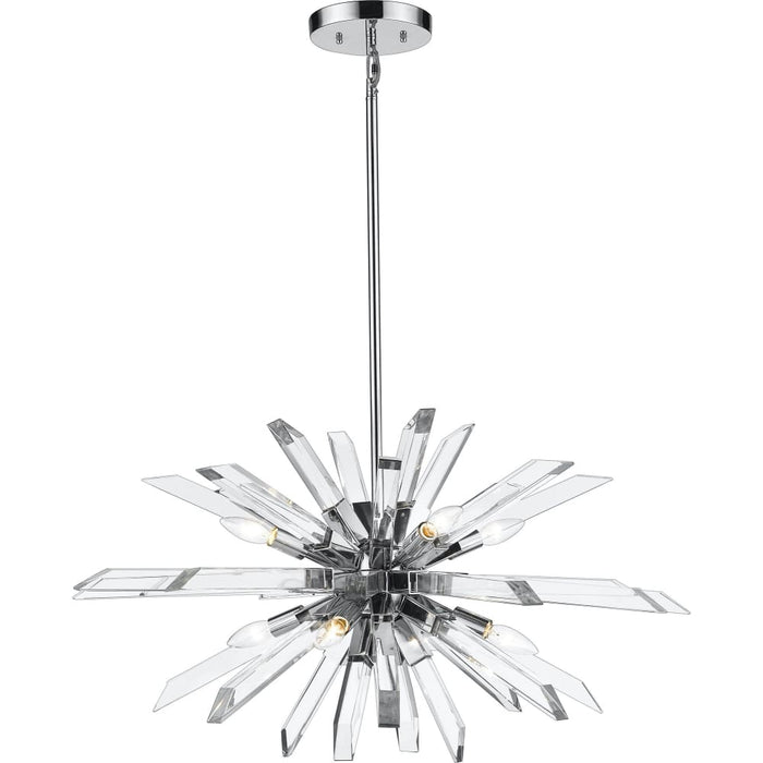 Burst Chrome Island Billiard Pendant | theLightShop