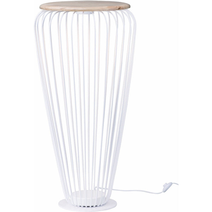 Cage White / Navaho White LED Outdoor Floor Lamp - Outdoor Floor Lamp